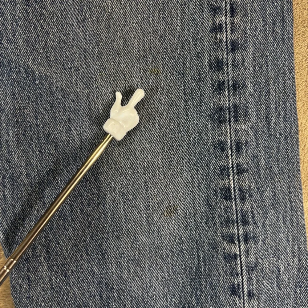 Levi's 501 Original Fit Jeans Mens 32x25 Medium Wash Blue Good Button‎ Fly